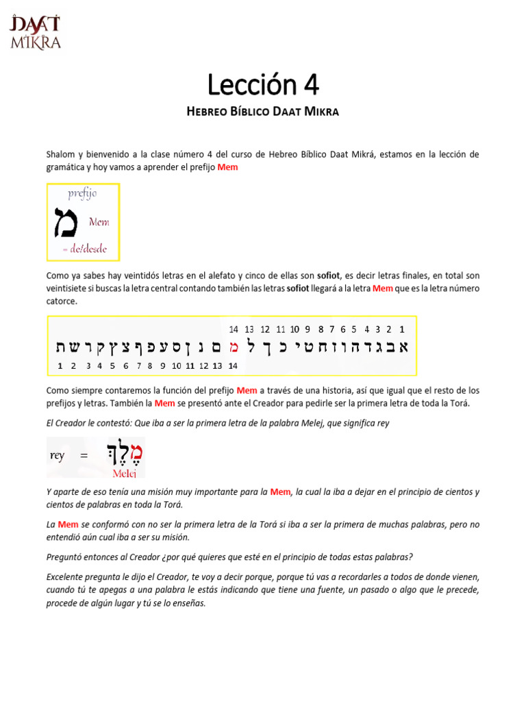 Leccion 4 | PDF | Salmos | Ligero