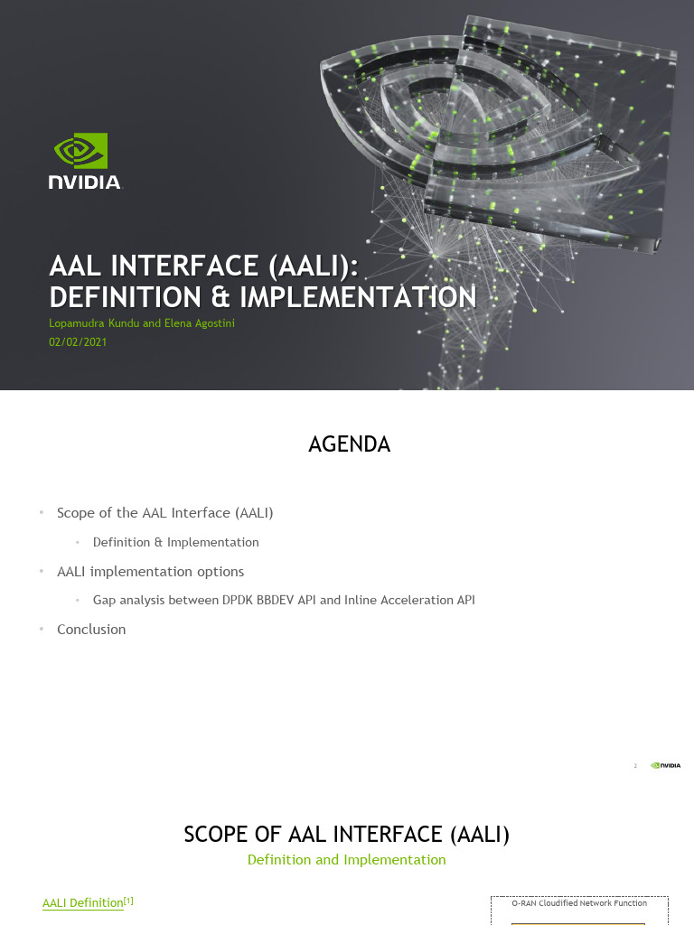 NVD 2020.02.02 WG6 D AAL API Definition Implementation | PDF | Graphics ...