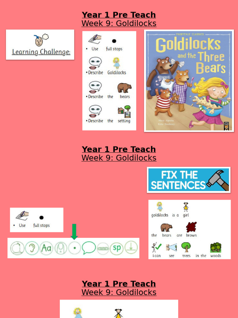 WK 9 Goldilocks | PDF
