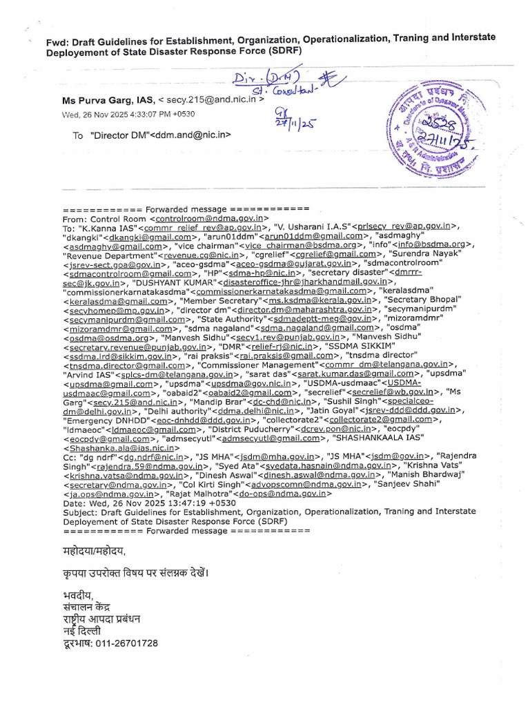 SDRF Guidelines | PDF