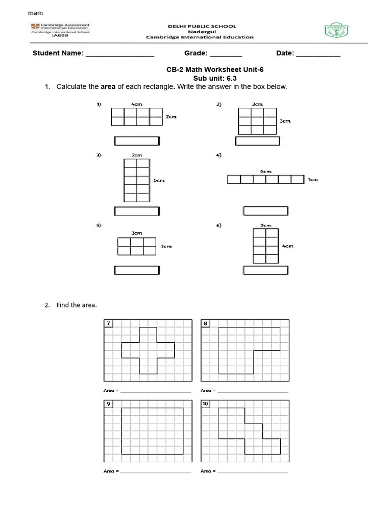 Area-and-Perimeter-Worksheet-02-Color - Tim's Printables, image size:768x1024