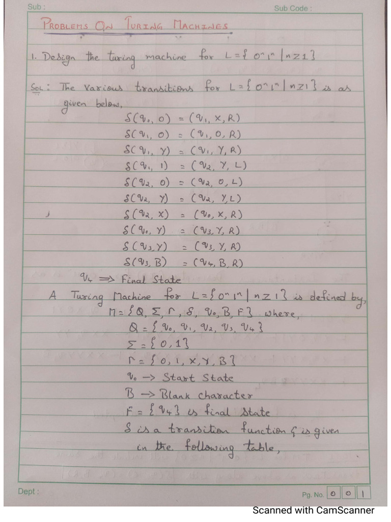 NNN ATC Turing Machine | PDF