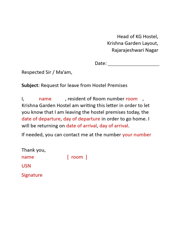 Filling Format | PDF