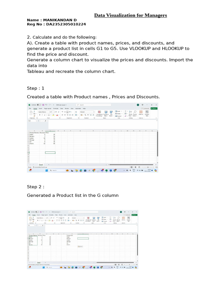Data Visualization Techniques in Tableau | PDF | Data Management ...