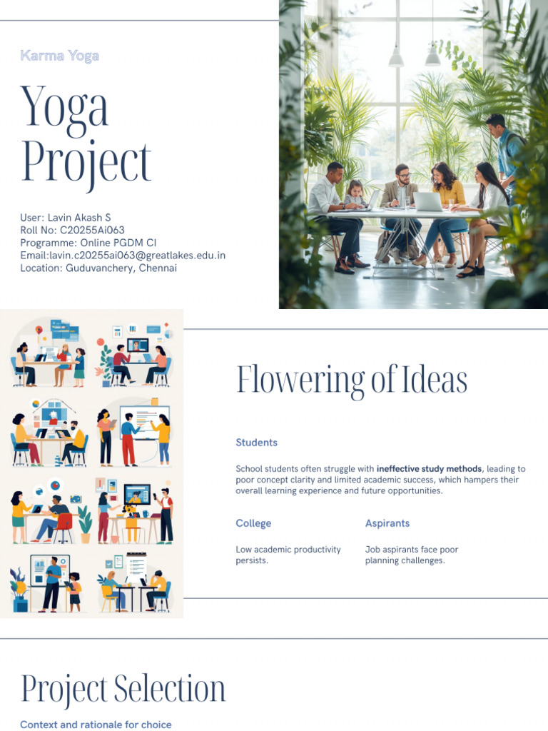 Presentation - Yoga Project | PDF