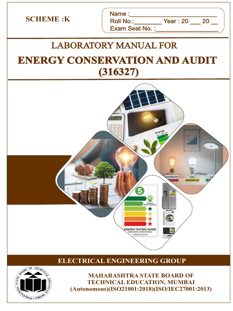 Energy Conservation Audit Manual | PDF | Energy Conservation ...