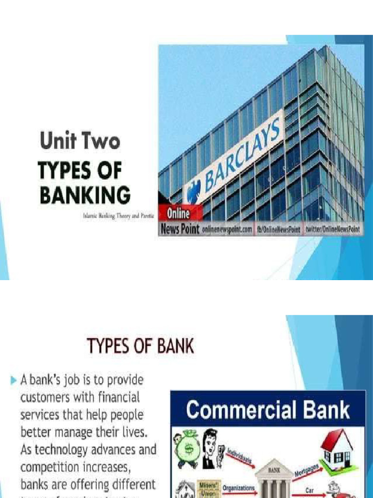 Banking Types | PDF