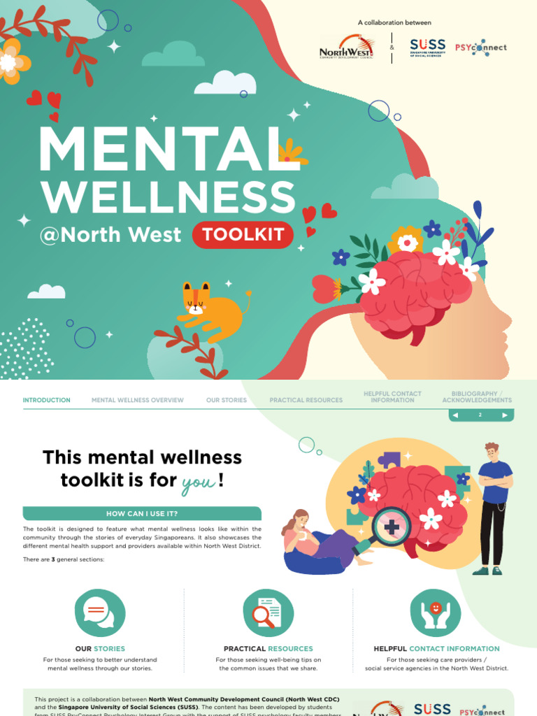 Singapore Mental Wellness Toolkit | PDF | Mental Health | Mood (Psychology)