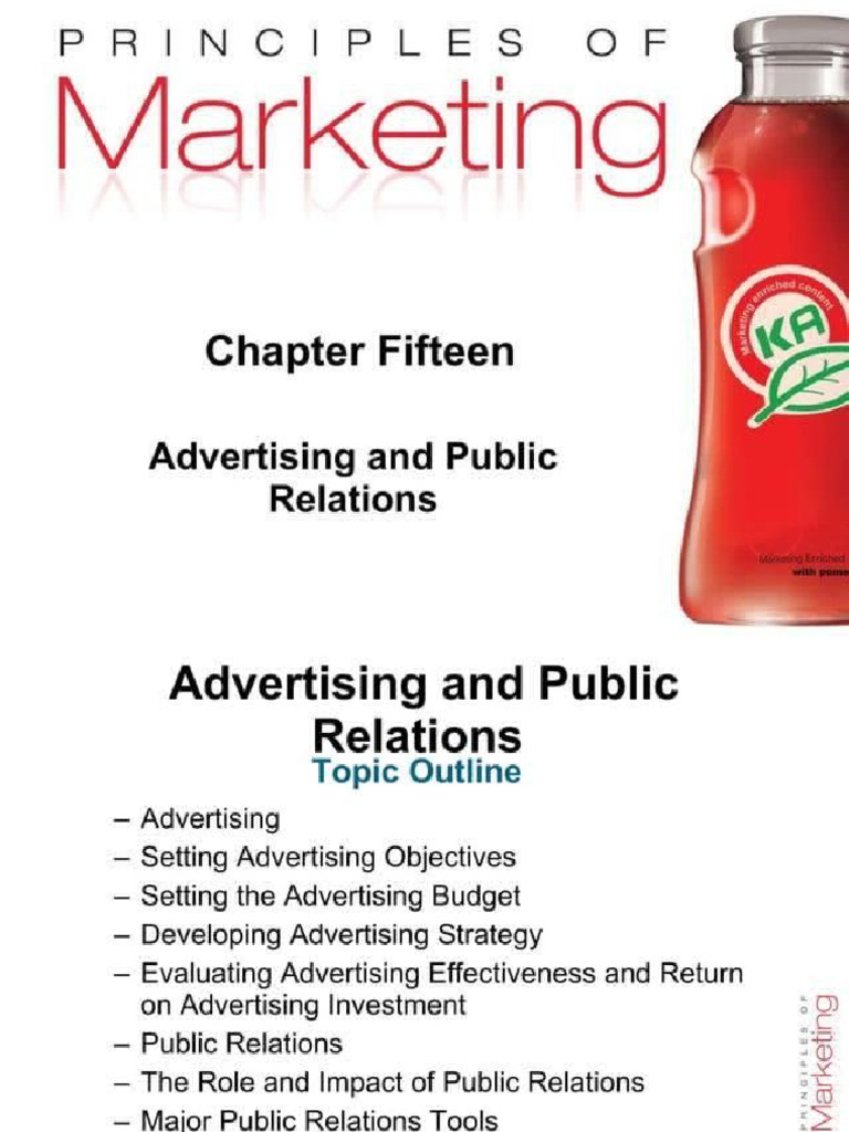 Advertising and Public Relation | PDF