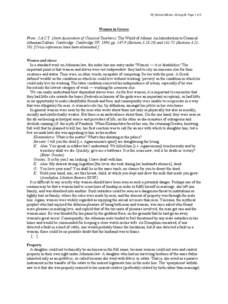 Women in ancient Greece | Engagement | Marriage