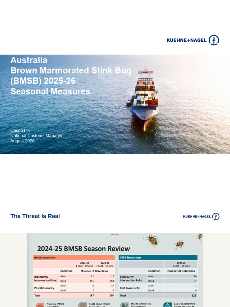 BMSB 2025-26 Seasonal Measures Guide | PDF | Chemical Substances | Metals