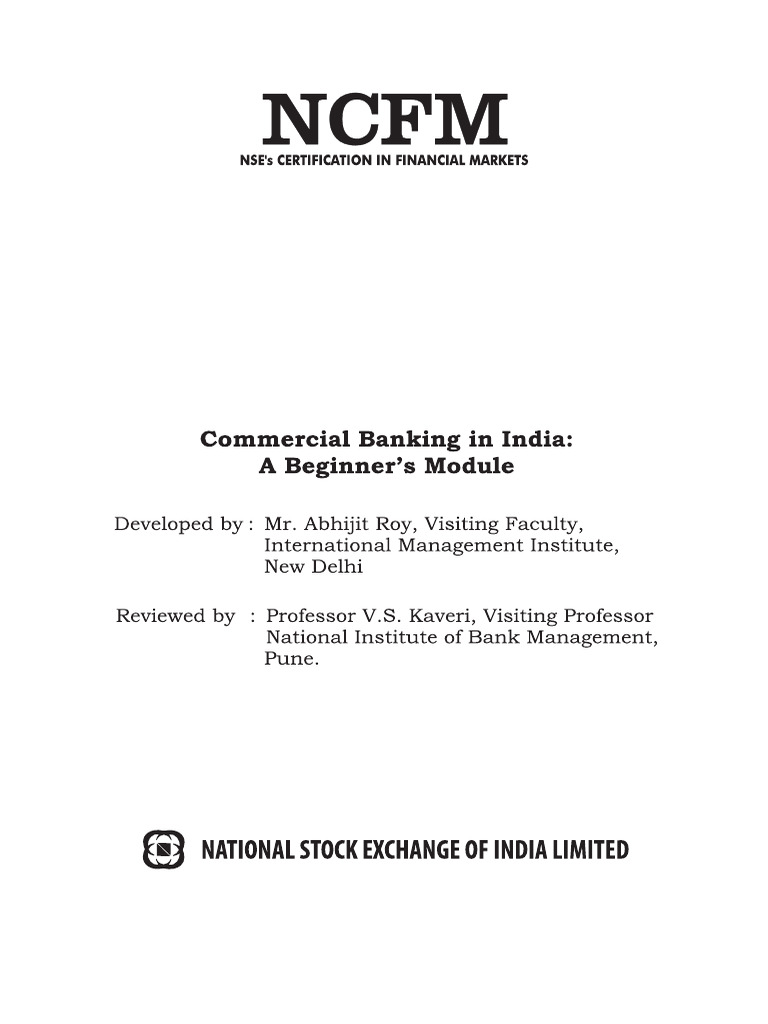 Comprehensive Banking Modules Overview | PDF | Banks | Reserve Bank Of ...