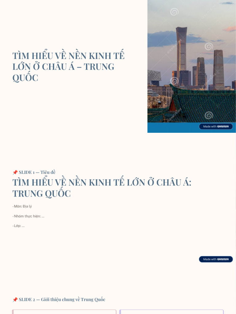 Tim Hieu Ve Nen Kinh Te Lon o Chau A Trung Quoc | PDF