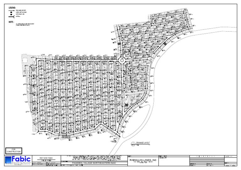 Road and Drainage Layout Plans | PDF | Hydrology And Urban Planning ...
