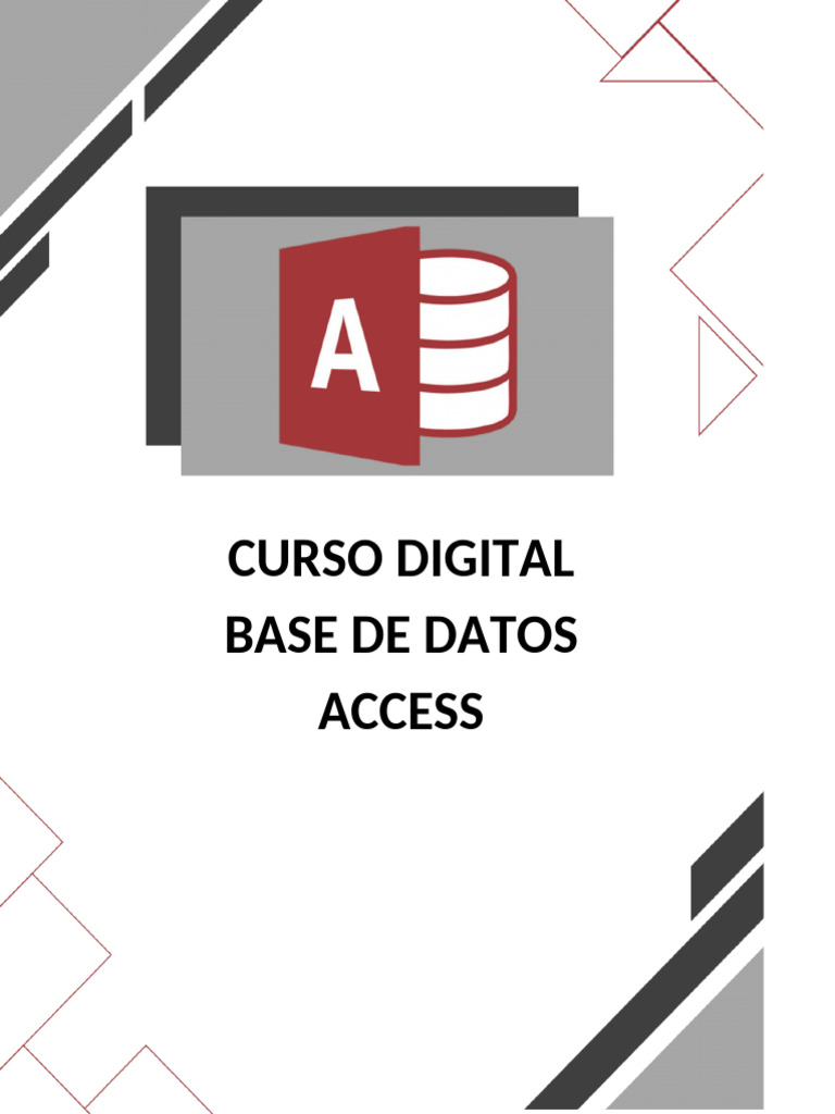 Introducción a Microsoft Access 2016 | PDF | Bases de datos | Mi sql