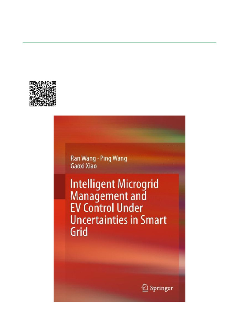 Intelligent Microgrid & EV Control Guide | PDF | Electrical Grid ...