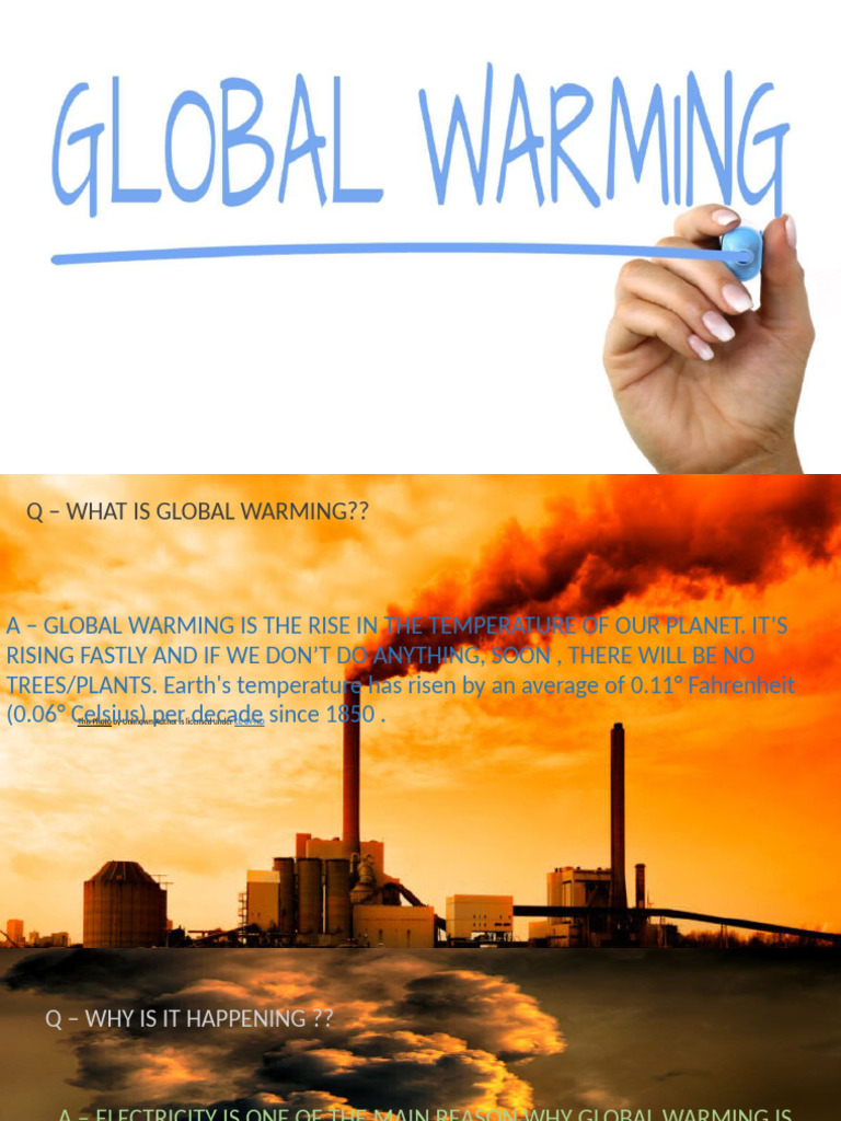 Understanding Global Warming Causes & Solutions | PDF