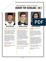 Pennsbury Top Scholars 2012