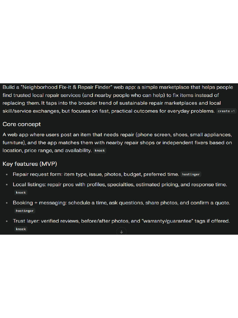Repair Finder | PDF