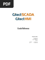 Cicode Reference