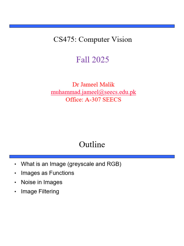 Computer Vision Basics and Techniques | PDF | Rgb Color Model | Color