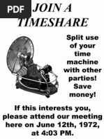 Download Lost Time Machine Flyer by Fake Science SN97677426 doc pdf