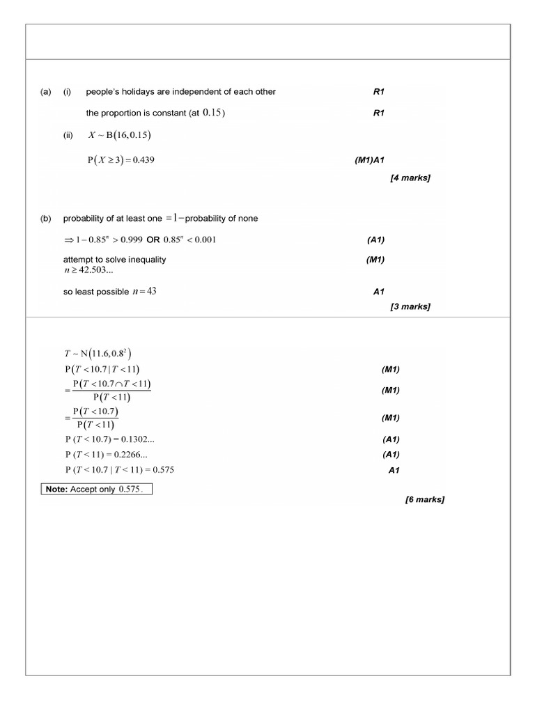 Probability Exam Questions Archive | PDF | Probability And Statistics ...