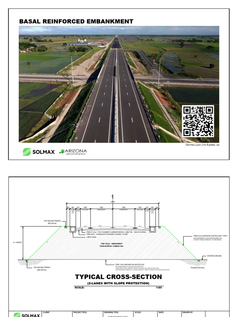 Basal Reinforced Embankment Design | PDF | International Organization ...
