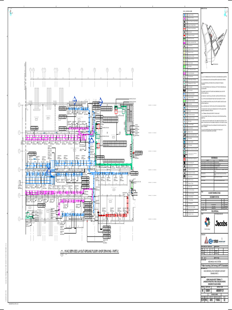 HVAC General Key Plan Overview | PDF