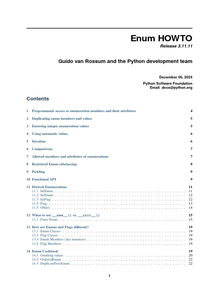 Python Enum Usage and Best Practices | PDF | Boolean Data Type ...