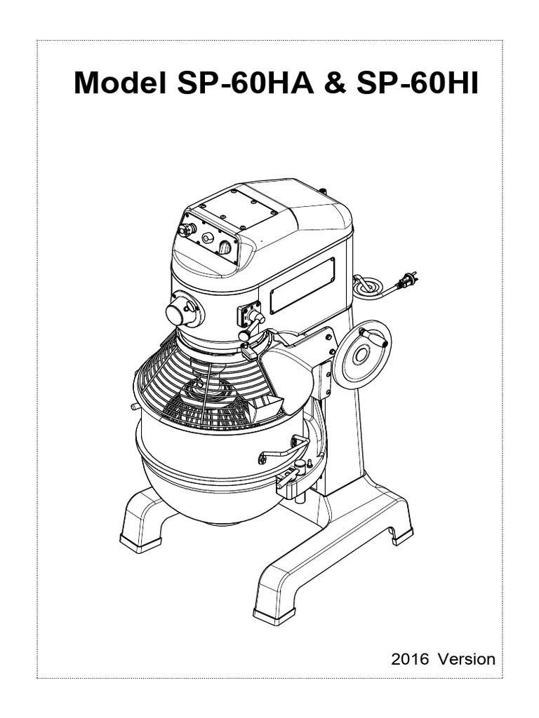 SP-60HA & SP-60HI Parts and Assembly Guide | PDF | Motor Vehicle ...