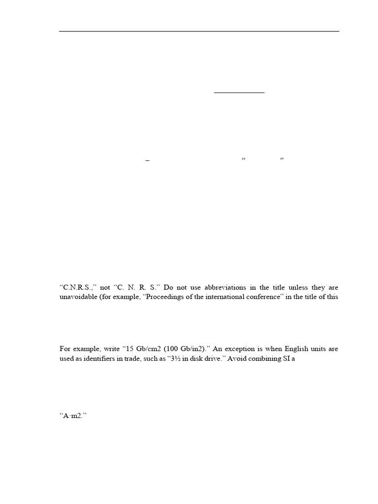 Article Template - ISC 2025 - Bình Duong University | PDF | Paragraph ...