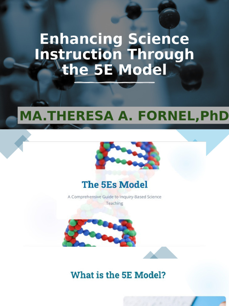 5e's in Teaching Science | PDF