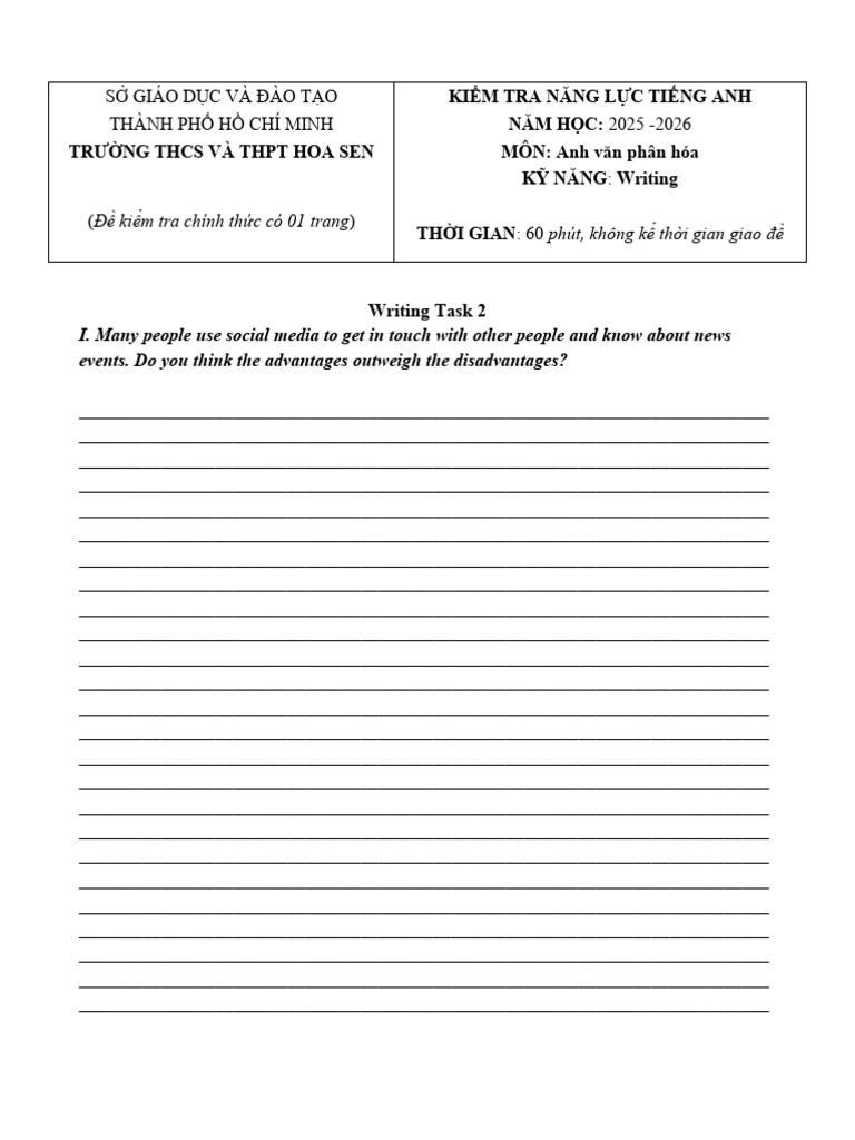Writing Task 2 | PDF