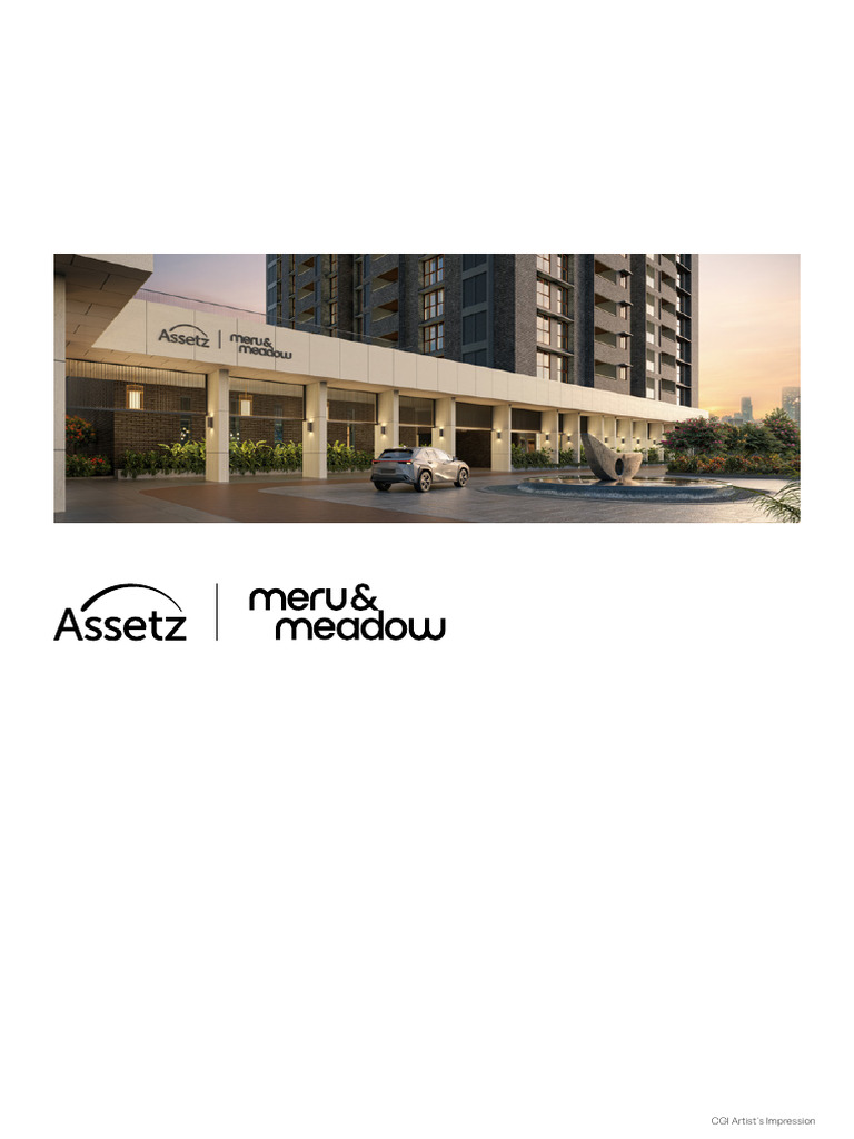 Assetz Meru & Meadow Digital Brochure (Final) (1) | PDF | Wall | Door