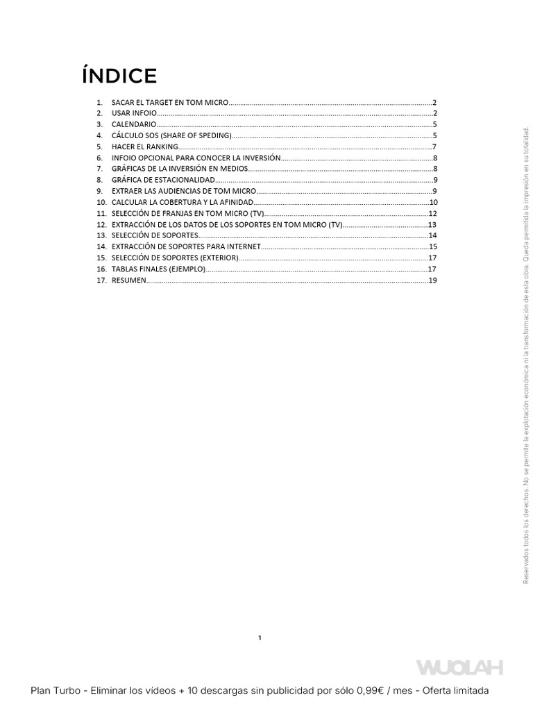 Guía de Uso de TOM MICRO y InfoIO | PDF | Microsoft Excel | Publicidad