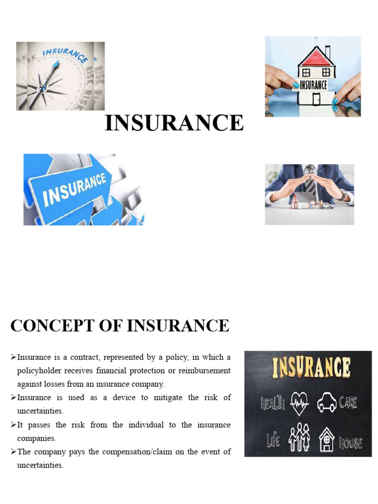 Understanding Insurance Basics and Types | PDF | Insurance | Life Insurance