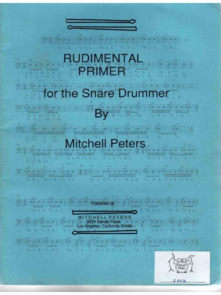 Peters Mitchell - Rudimental Primer | PDF