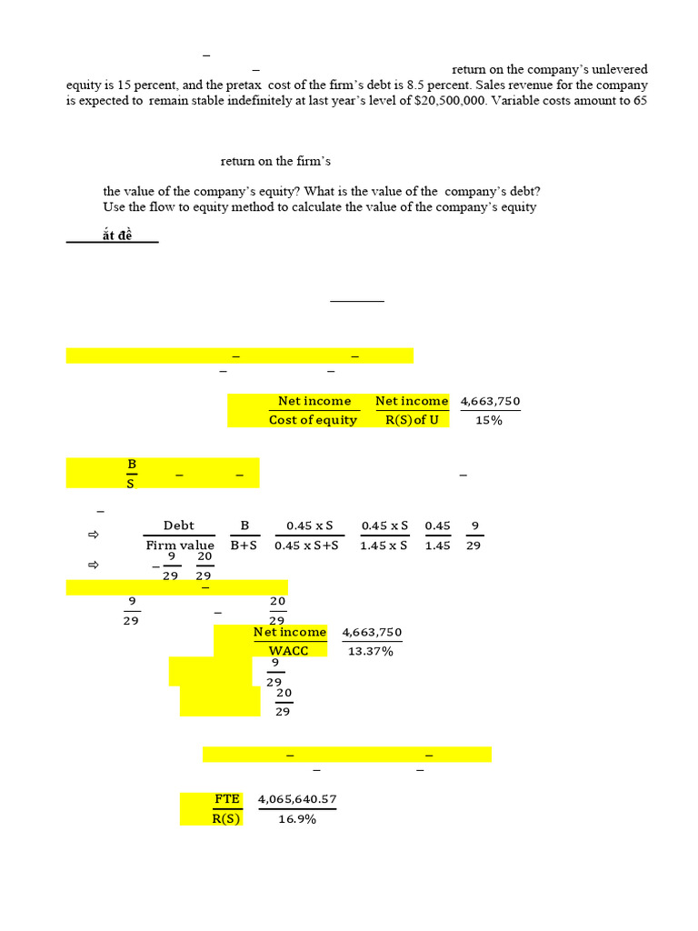 Revision AC6003 Demo | PDF | Share Repurchase | Dividend