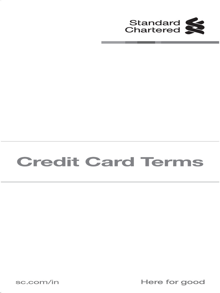 Credit Card Terms and Conditions Guide | PDF | Credit Card | Payments