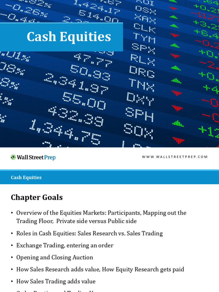 EM Cash Equities 6850f4a4e2dda | PDF | Stocks | Nasdaq