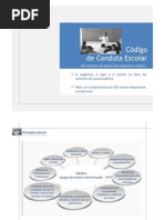 Codigo de Conduta Escolar