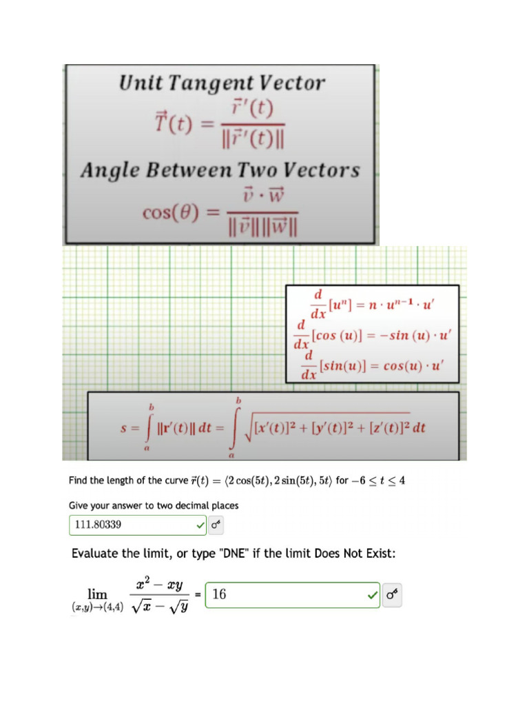 Series and Vector Calculus Concepts | PDF