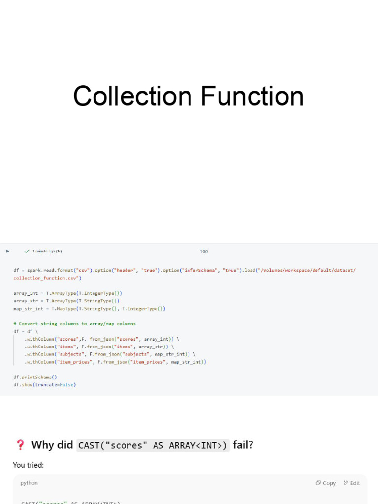 Collection Function | PDF