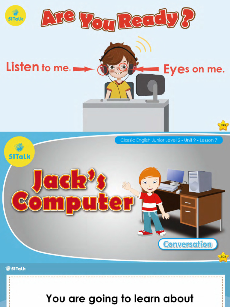 Lesson 7 杰克的电脑 Jack's Computer | PDF