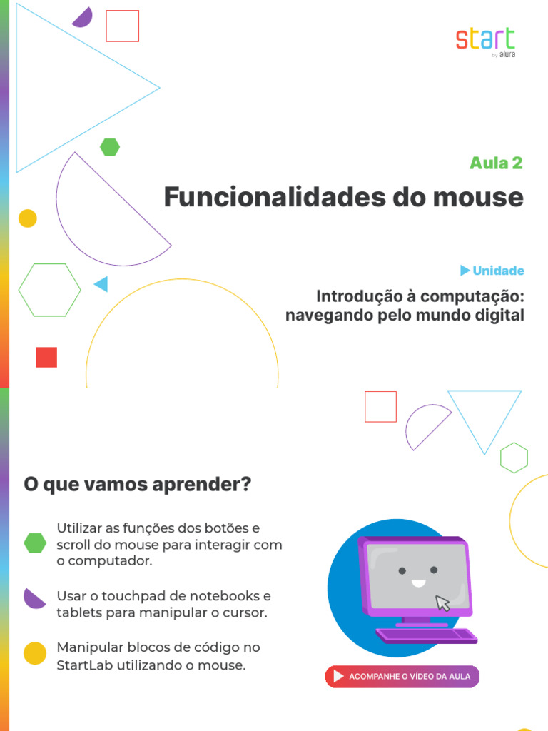 Funções do Mouse na Programação | PDF | Informática | Engenharia da ...