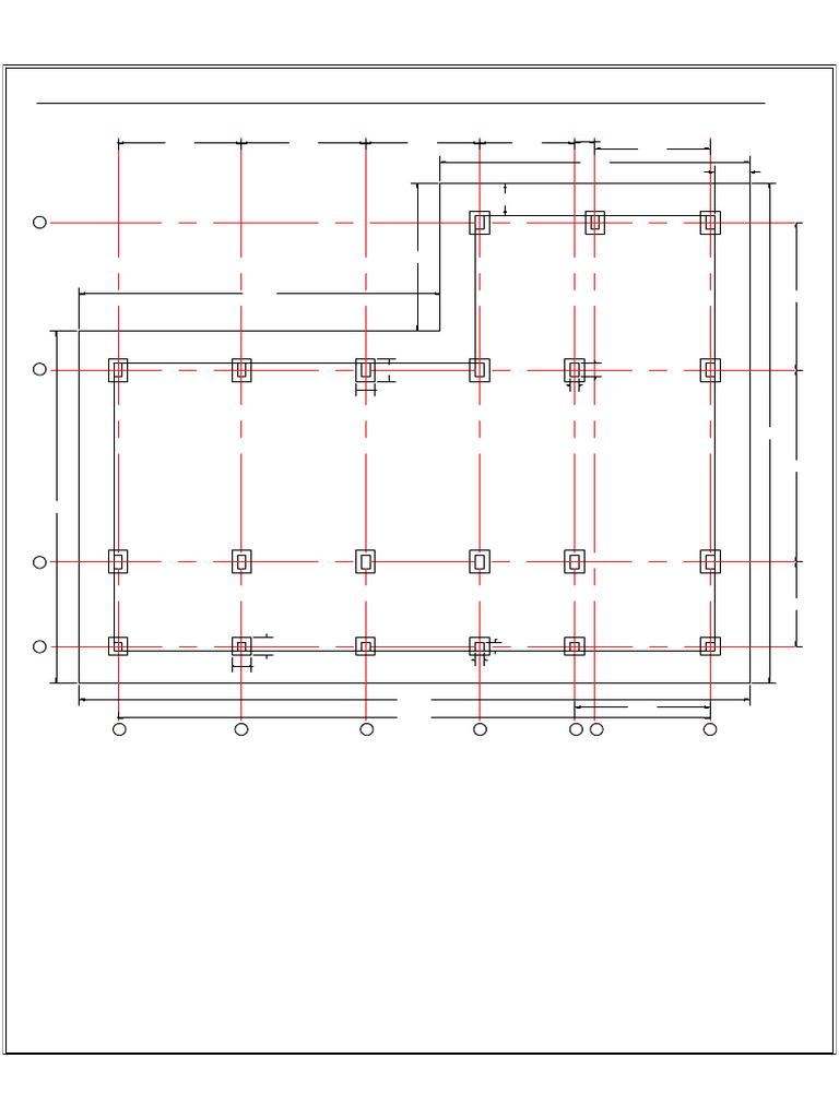 Rpf Building Fdn Layout Mrr | PDF