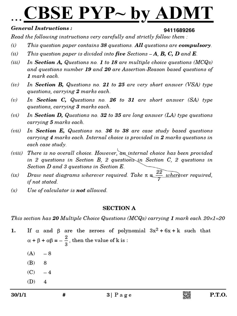Comprehensive Math Exam Format Guide | PDF | Circle | Sphere