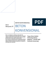 Beton Konvensional