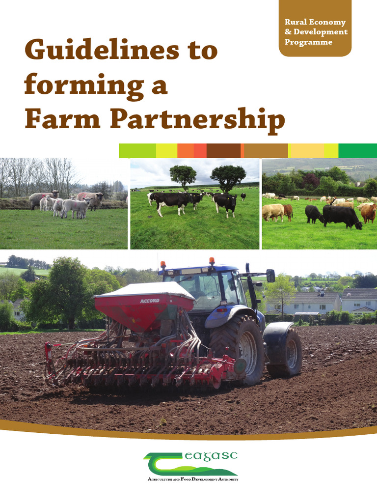 Farm Partnership Formation Guidelines | PDF | Partnership | Taxes